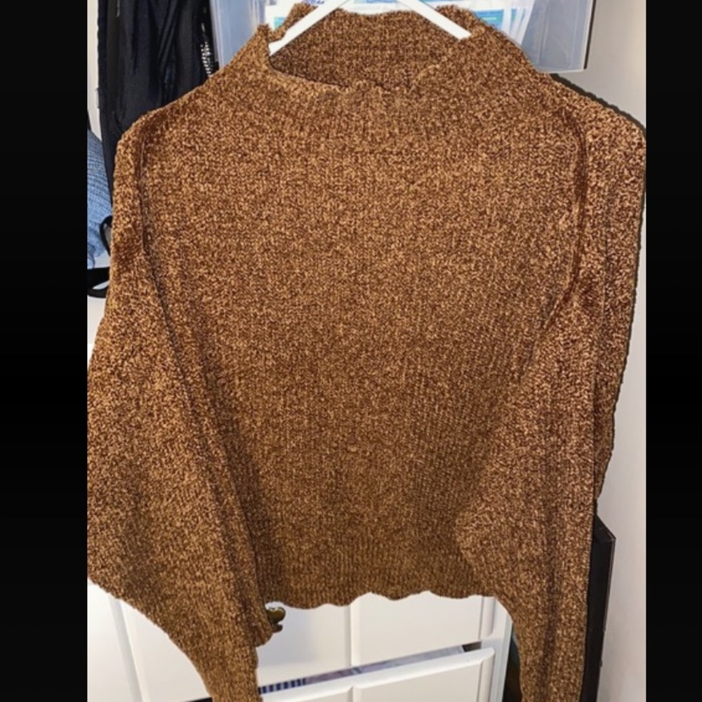 Mock neck sweater